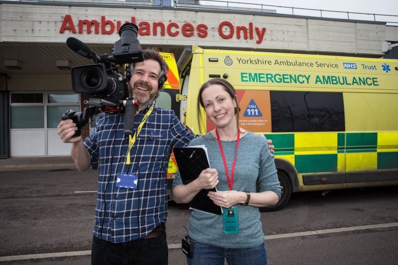 Other image for Cameras rolling at hospital